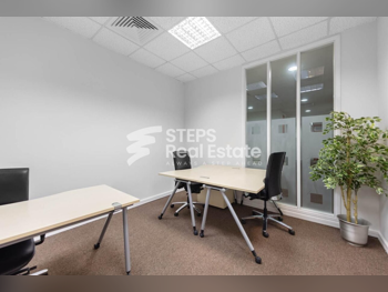 مكاتب تجارية - مفروشة بالكامل  - الدوحة  - المطار القديم