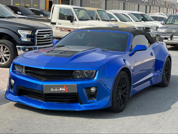 شفروليه  كمارو  زد ال 1  2013  عادي  159,000 كم  8 سلندر  دفع خلفي  كوبيه \ سبورت  ازرق