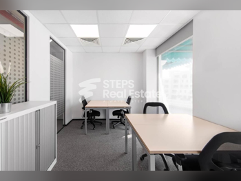 مكاتب تجارية - مفروشة بالكامل  - الدوحة  - اللؤلؤة