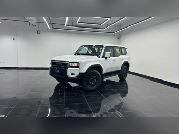 تويوتا  برادو  تي اكس تيربو  2025  اوتوماتيك  0 كم  4 سلندر  دفع رباعي  اس يو في  أبيض  تحت الضمان