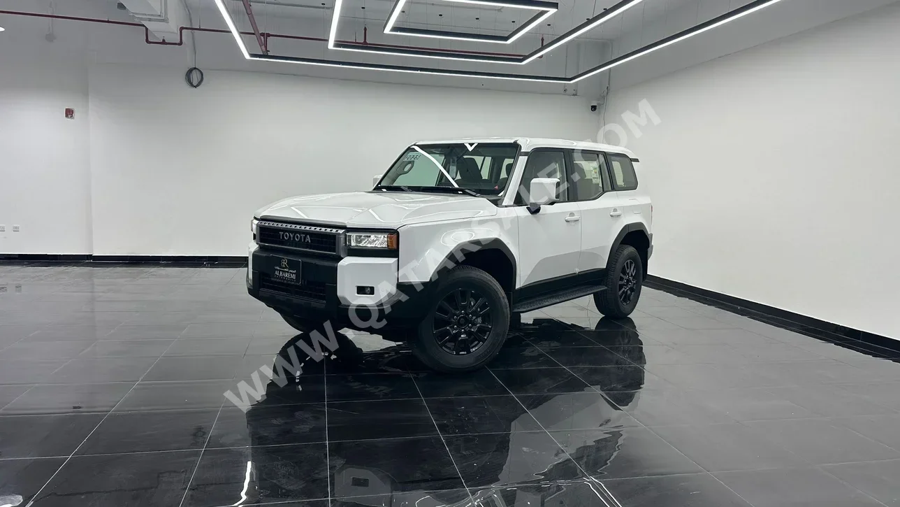 Toyota Prado TX Turbo 2025 Automatic 0 Km 4 Cylinder Four Wheel Drive (4WD) SUV White With Warranty