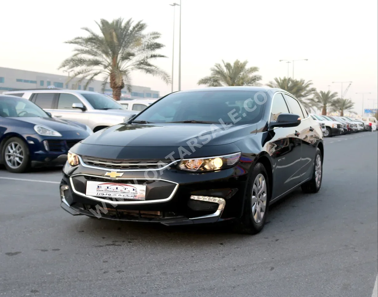 Chevrolet  Malibu  LS  2018  Automatic  145,000 Km  4 Cylinder  Front Wheel Drive (FWD)  Sedan  Black