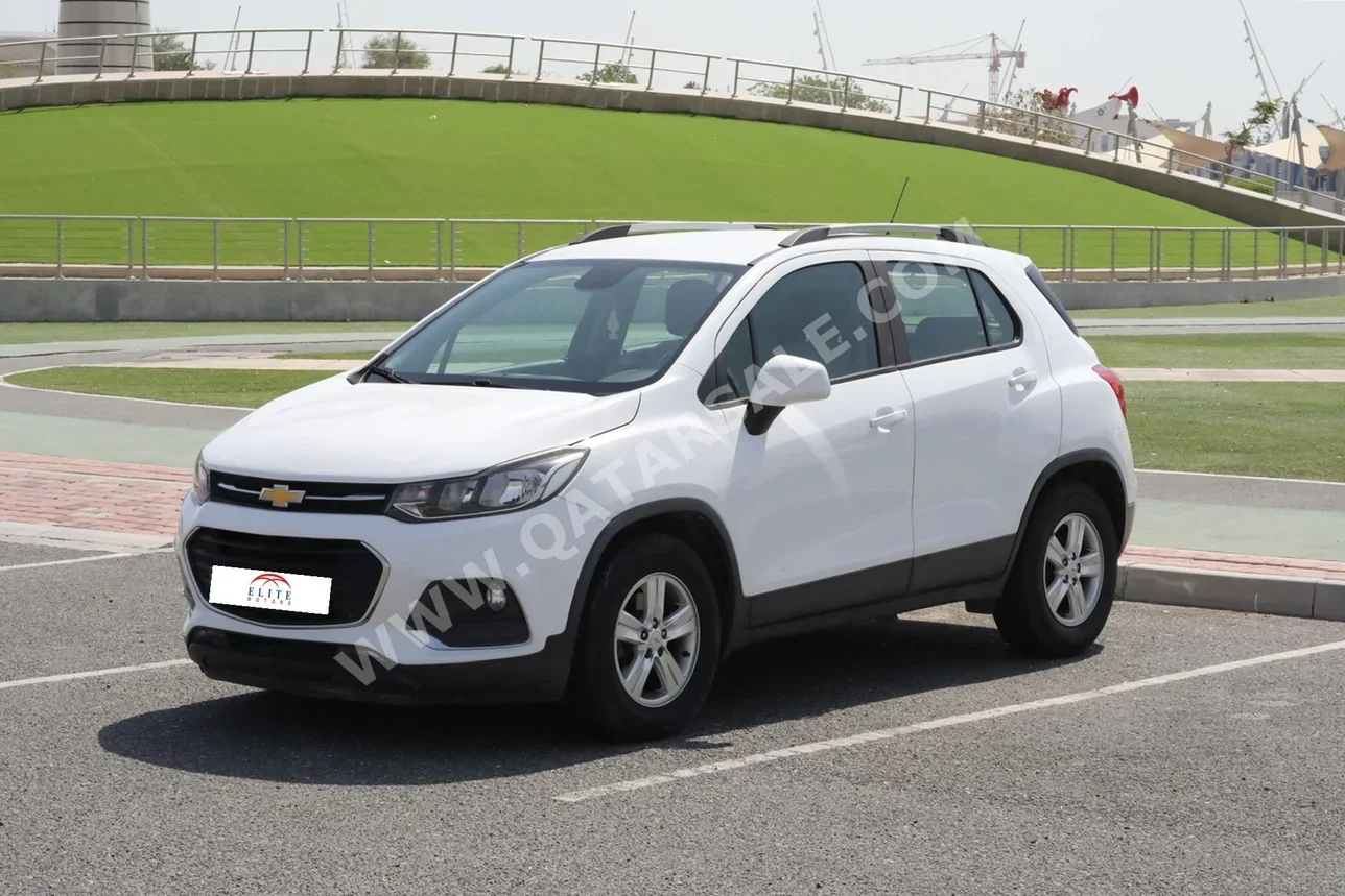 Chevrolet  Trax  LT  2018  Automatic  150,000 Km  4 Cylinder  Front Wheel Drive (FWD)  SUV  White