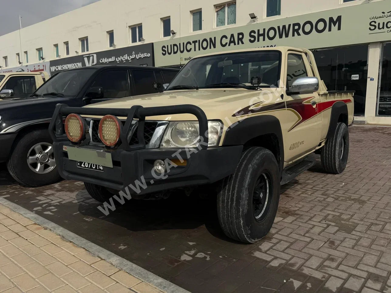 Nissan  Patrol  SGL  2015  Manual  240,000 Km  6 Cylinder  Four Wheel Drive (4WD)  Pick Up  Beige