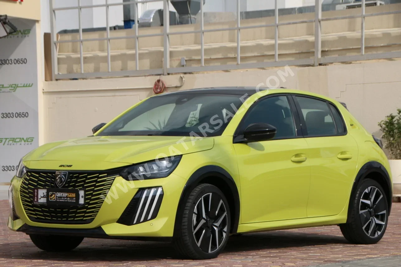 Peugeot 206 GT 2025 Automatic 6,000 Km 4 Cylinder All Wheel Drive (AWD) Hatchback Green With Warranty