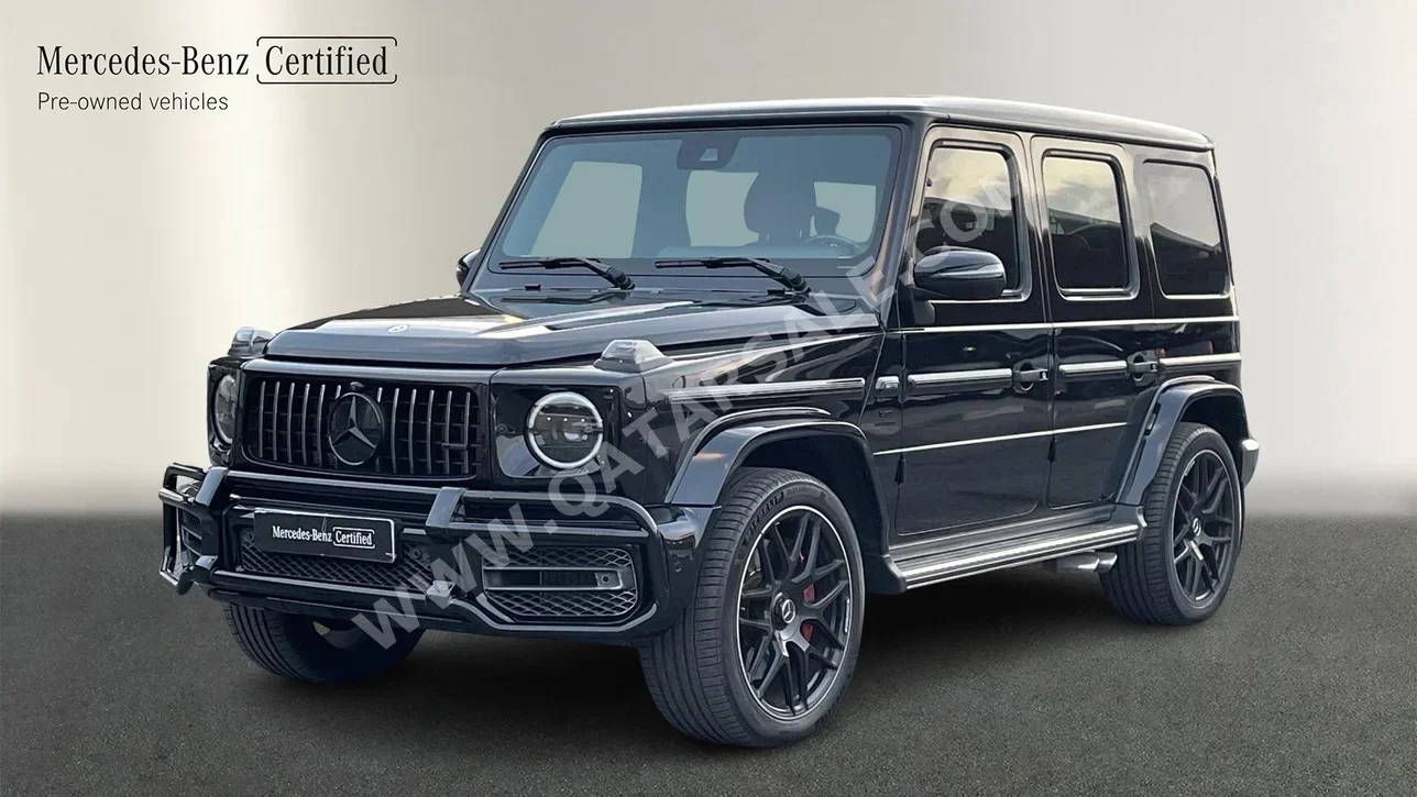 Mercedes-Benz G-Class 63 AMG 2022 Automatic 37,000 Km 8 Cylinder Four Wheel Drive (4WD) SUV Black With Warranty