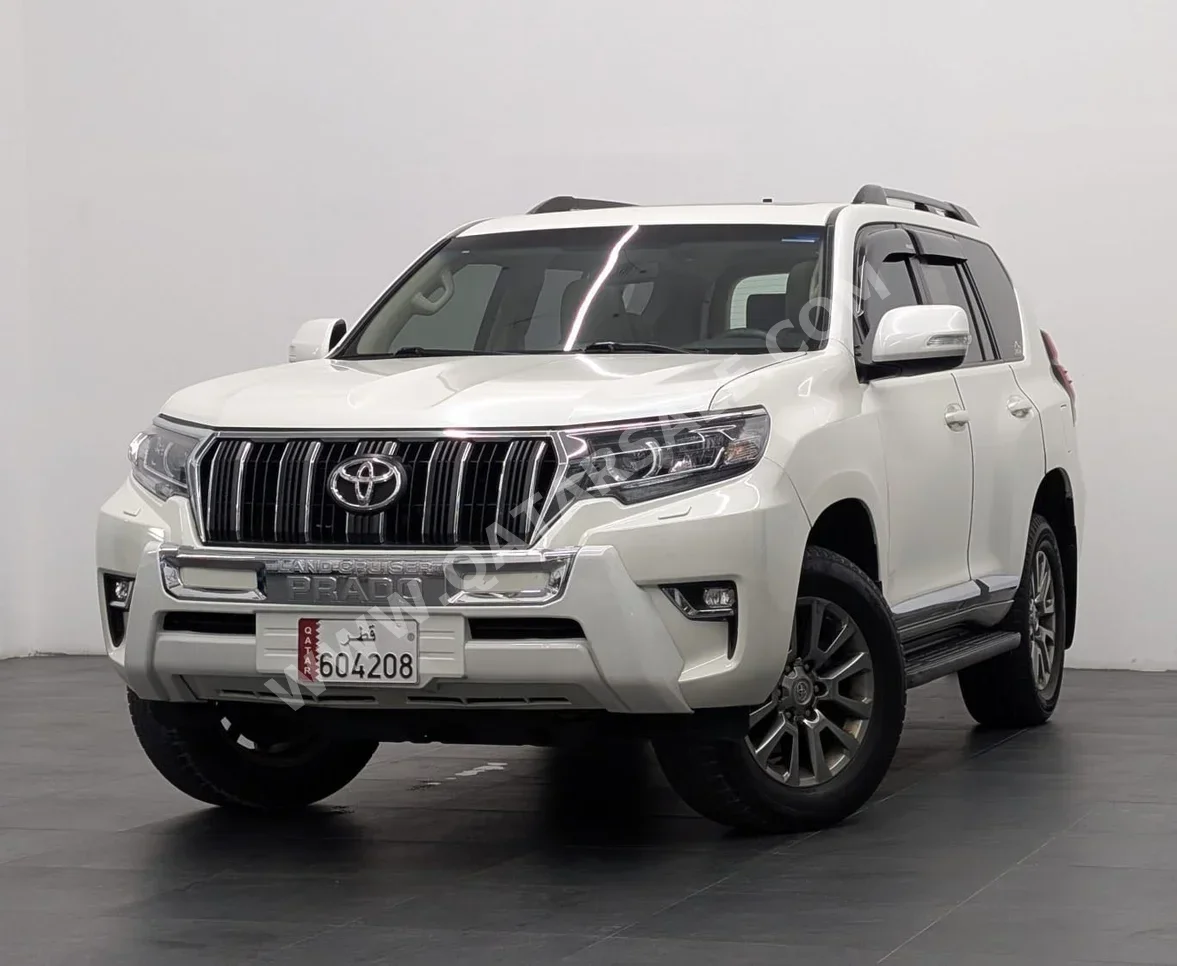 Toyota  Prado  TXL  2019  Automatic  144,241 Km  6 Cylinder  Four Wheel Drive (4WD)  SUV  White