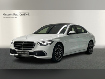 مرسيدس - بنز  اس - كلاس  450  2025  اوتوماتيك  8,700 كم  6 سلندر  دفع رباعي  سيدان  أبيض  تحت الضمان