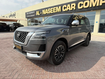 Nissan  Patrol  Platinum  2023  Automatic  100,000 Km  6 Cylinder  Four Wheel Drive (4WD)  SUV  Silver