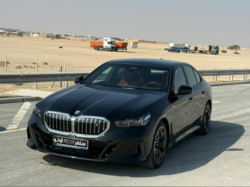 BMW  I-Series  5  2024  Automatic  13,000 Km  0 Cylinder  Rear Wheel Drive (RWD)  Sedan  Black