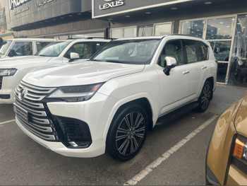 Lexus  LX  600 Luxury  2023  Automatic  38,000 Km  6 Cylinder  Four Wheel Drive (4WD)  SUV  White  With Warranty
