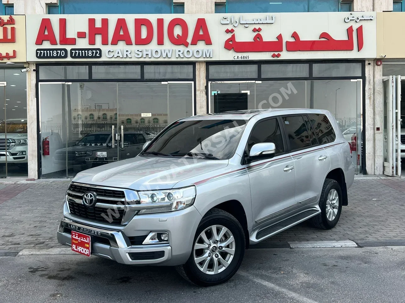 Toyota  Land Cruiser  GXR  2021  Automatic  66,000 Km  6 Cylinder  Four Wheel Drive (4WD)  SUV  Silver