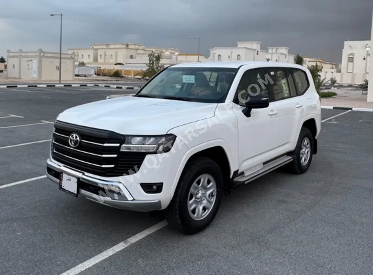 Toyota  Land Cruiser  GX  2025  Automatic  0 Km  6 Cylinder  Four Wheel Drive (4WD)  SUV  White  With Warranty