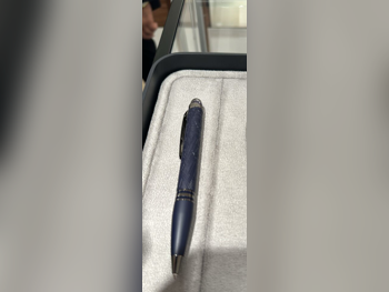 قلم مونت بلانك  ازرق