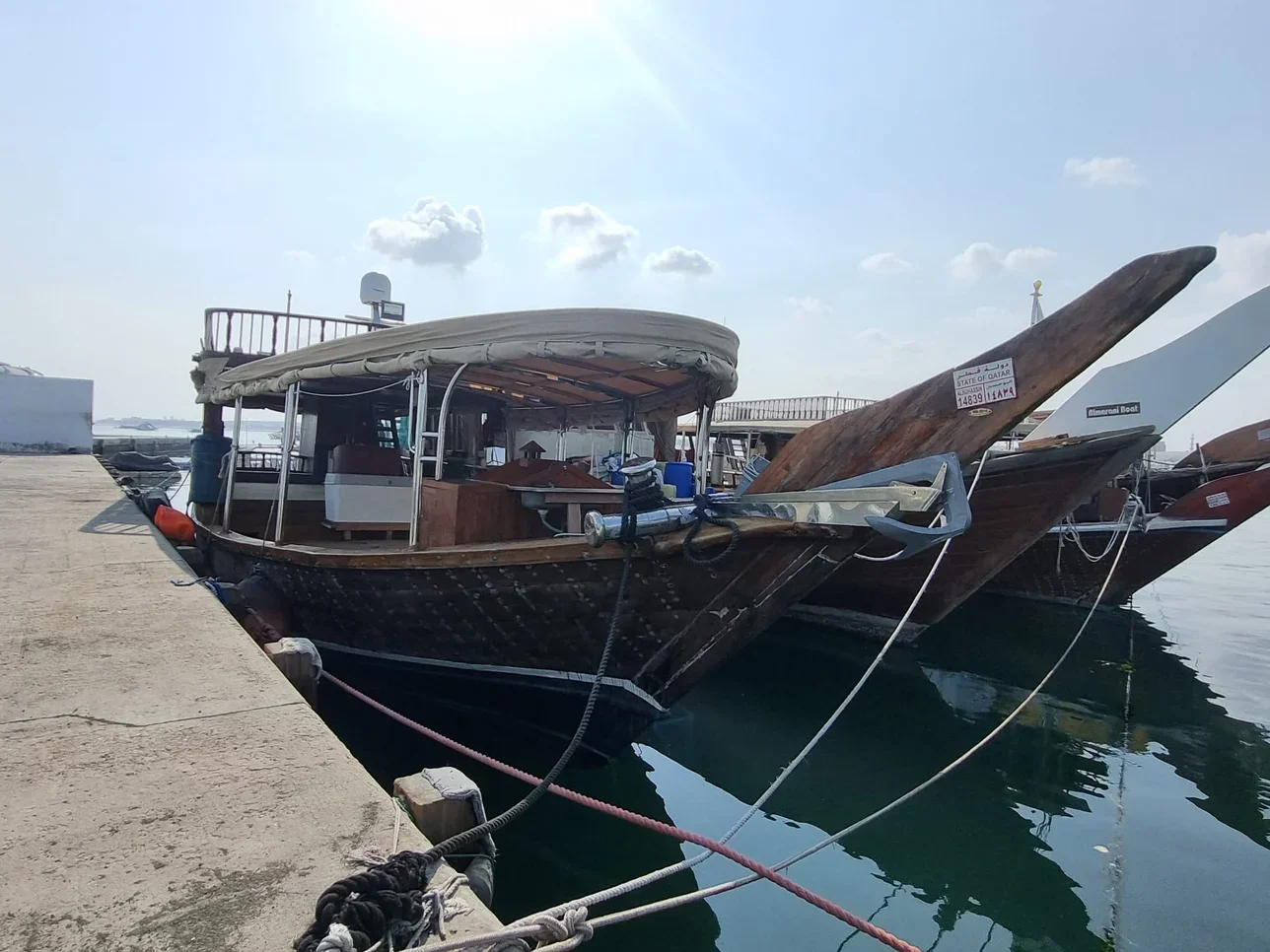 Wooden Boat Sanbuk Length 53 ft  Brown  2011
