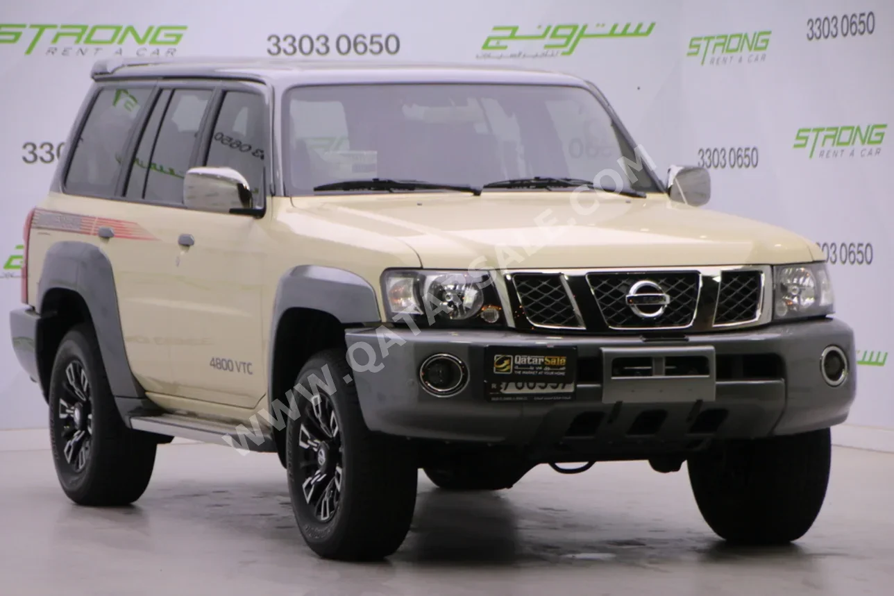 نيسان  باترول  سوبر سفاري  2023  اوتوماتيك  14,000 كم  6 سلندر  دفع رباعي  اس يو في  بيج  تحت الضمان