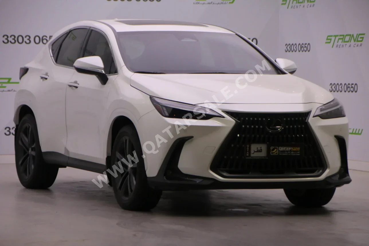 Lexus NX 350 2024 Automatic 47,000 Km 4 Cylinder Four Wheel Drive (4WD) SUV White With Warranty