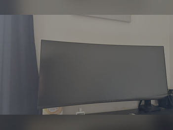 الشاشات الين وير \  38 بوصة  فضة  اتش دي ام اي  شاشة منحنية  شاشة عريضة