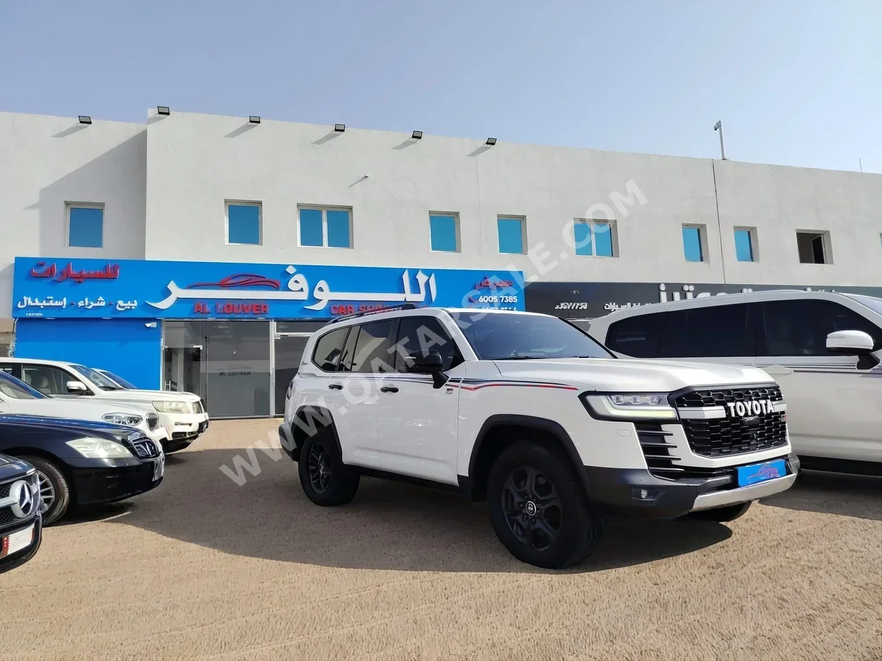 Toyota  Land Cruiser  GR Sport Twin Turbo  2022  Automatic  130,000 Km  6 Cylinder  Four Wheel Drive (4WD)  SUV  White