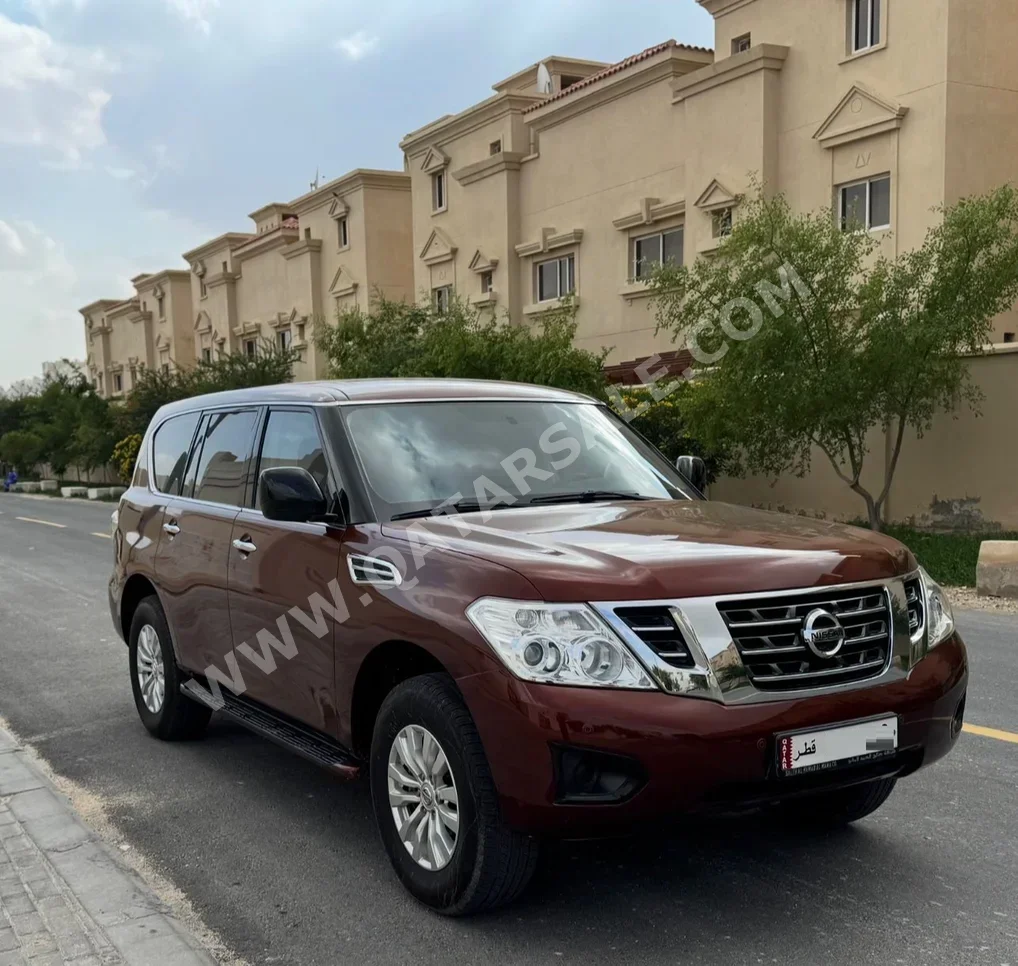 Nissan  Patrol  XE  2019  Automatic  170,000 Km  6 Cylinder  Four Wheel Drive (4WD)  SUV  Maroon