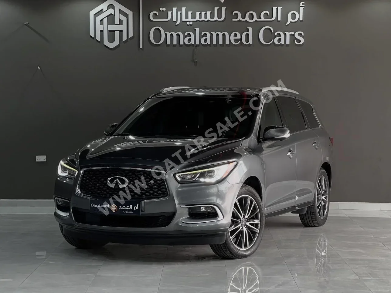 Infiniti  Q  60  2016  Automatic  103,000 Km  6 Cylinder  Rear Wheel Drive (RWD)  SUV  Gray