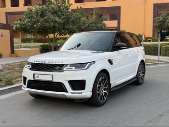 Land Rover  Range Rover  Sport Super charged  2019  Automatic  105,000 Km  8 Cylinder  Four Wheel Drive (4WD)  SUV  White