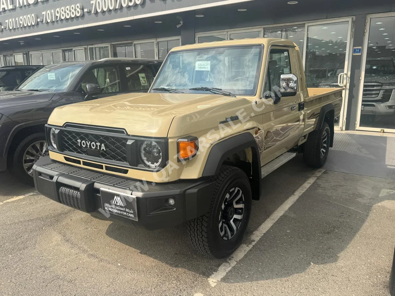 تويوتا  لاند كروزر  ال اكس  2025  اوتوماتيك  0 كم  6 سلندر  دفع رباعي  بيكب  بيج  تحت الضمان