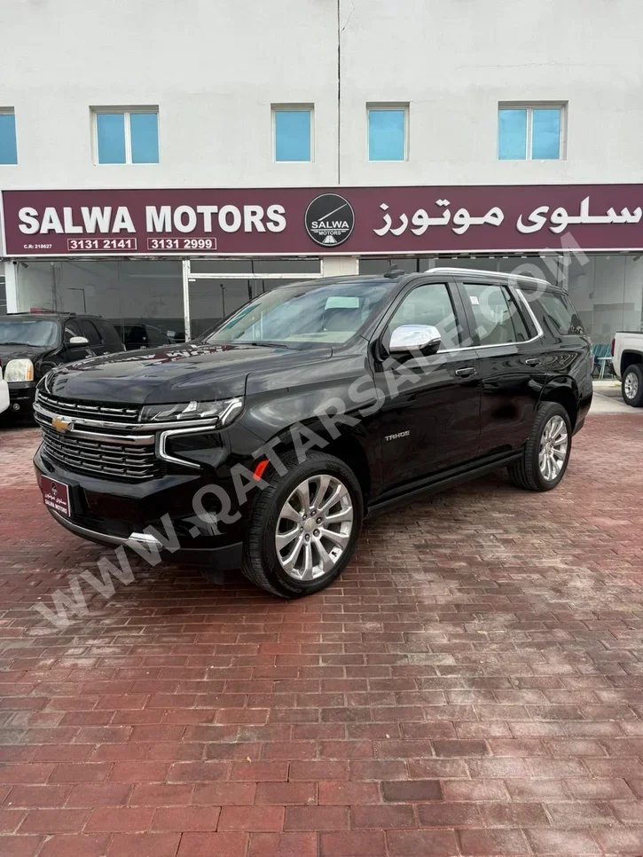 شفروليه  تاهو  بريمير  2023  اوتوماتيك  34,000 كم  8 سلندر  دفع رباعي  اس يو في  أسود  تحت الضمان