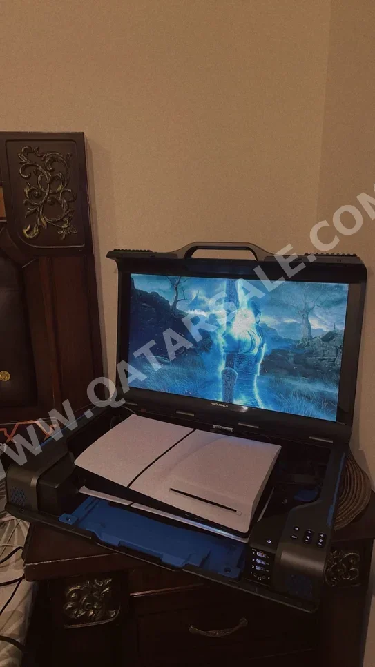 Console Accessories Portable Monitor  - Black