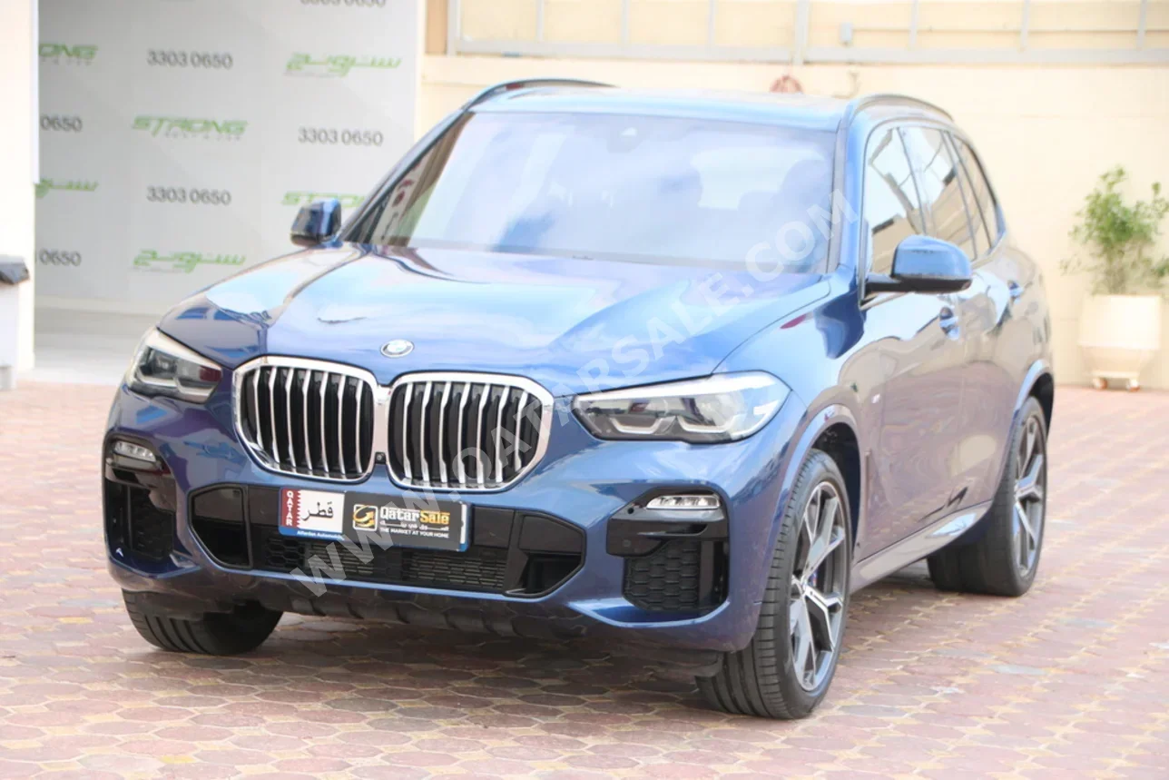 BMW  X-Series  X5 40i  2020  Automatic  85,000 Km  6 Cylinder  Four Wheel Drive (4WD)  SUV  Dark Blue