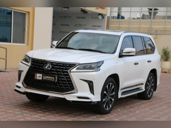 لكزس  ال اكس  570 اس بلاك ايديشن  2021  اوتوماتيك  162,000 كم  8 سلندر  دفع رباعي  اس يو في  أبيض