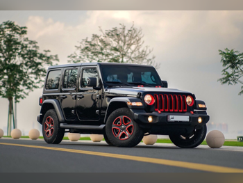 Jeep  Wrangler  Sport  2023  Automatic  33,000 Km  6 Cylinder  Four Wheel Drive (4WD)  SUV  Black  With Warranty