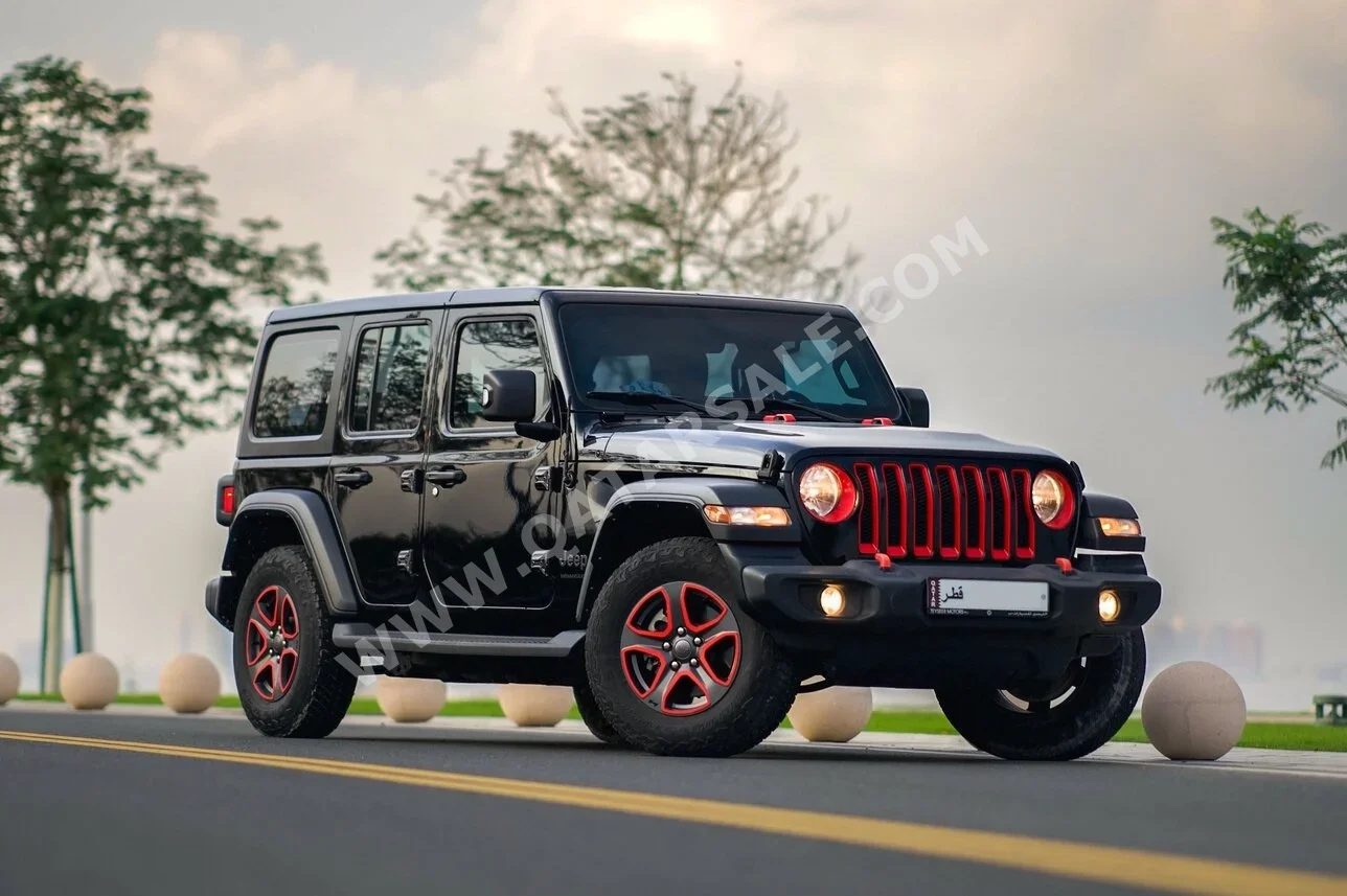 Jeep Wrangler Sport 2023 Automatic 33,000 Km 6 Cylinder Four Wheel Drive (4WD) SUV Black With Warranty