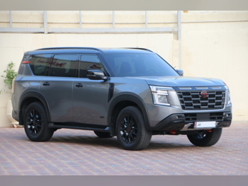 Nissan  Patrol  Pro-4X  2026  Automatic  3,000 Km  6 Cylinder  Four Wheel Drive (4WD)  SUV  Gray  With Warranty