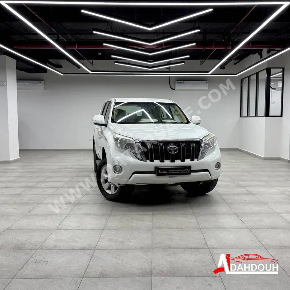 Toyota  Prado  GXR  2015  Automatic  193,000 Km  6 Cylinder  Four Wheel Drive (4WD)  SUV  White