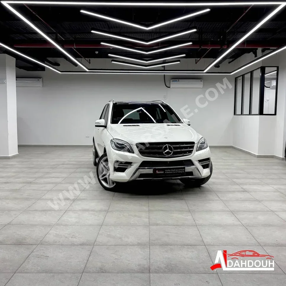 Mercedes-Benz  ML  400 AMG  2015  Automatic  150,000 Km  6 Cylinder  Four Wheel Drive (4WD)  SUV  White