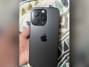 Mobile Phones Apple  - iPhone 15  - Pro  - Black  - 1 TB  - Under Warranty