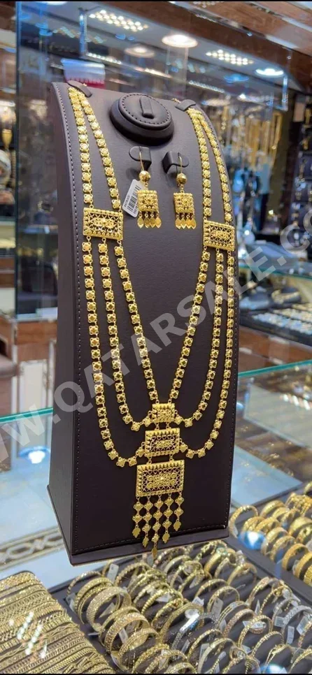 Gold Set  Bahrain  Woman  54.08 Gram  Band  Yellow Gold  21k