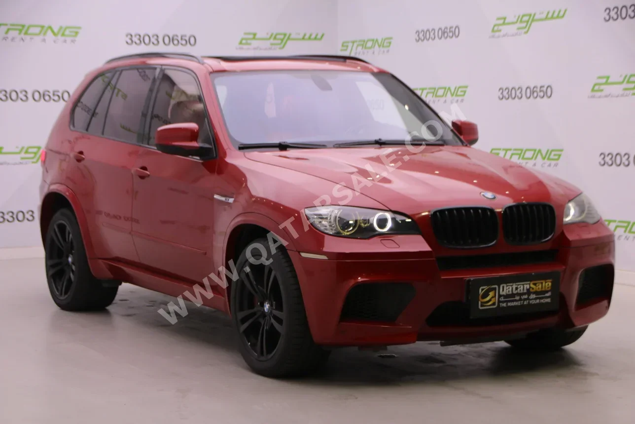 BMW  X-Series  X5 M  2010  Automatic  170,000 Km  8 Cylinder  Four Wheel Drive (4WD)  SUV  Red