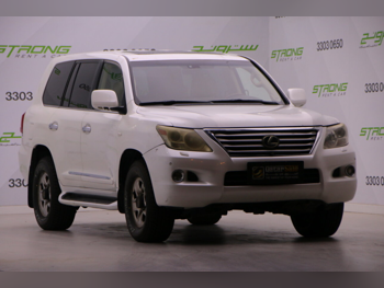 Lexus  LX  570  2008  Automatic  370,000 Km  8 Cylinder  Four Wheel Drive (4WD)  SUV  White