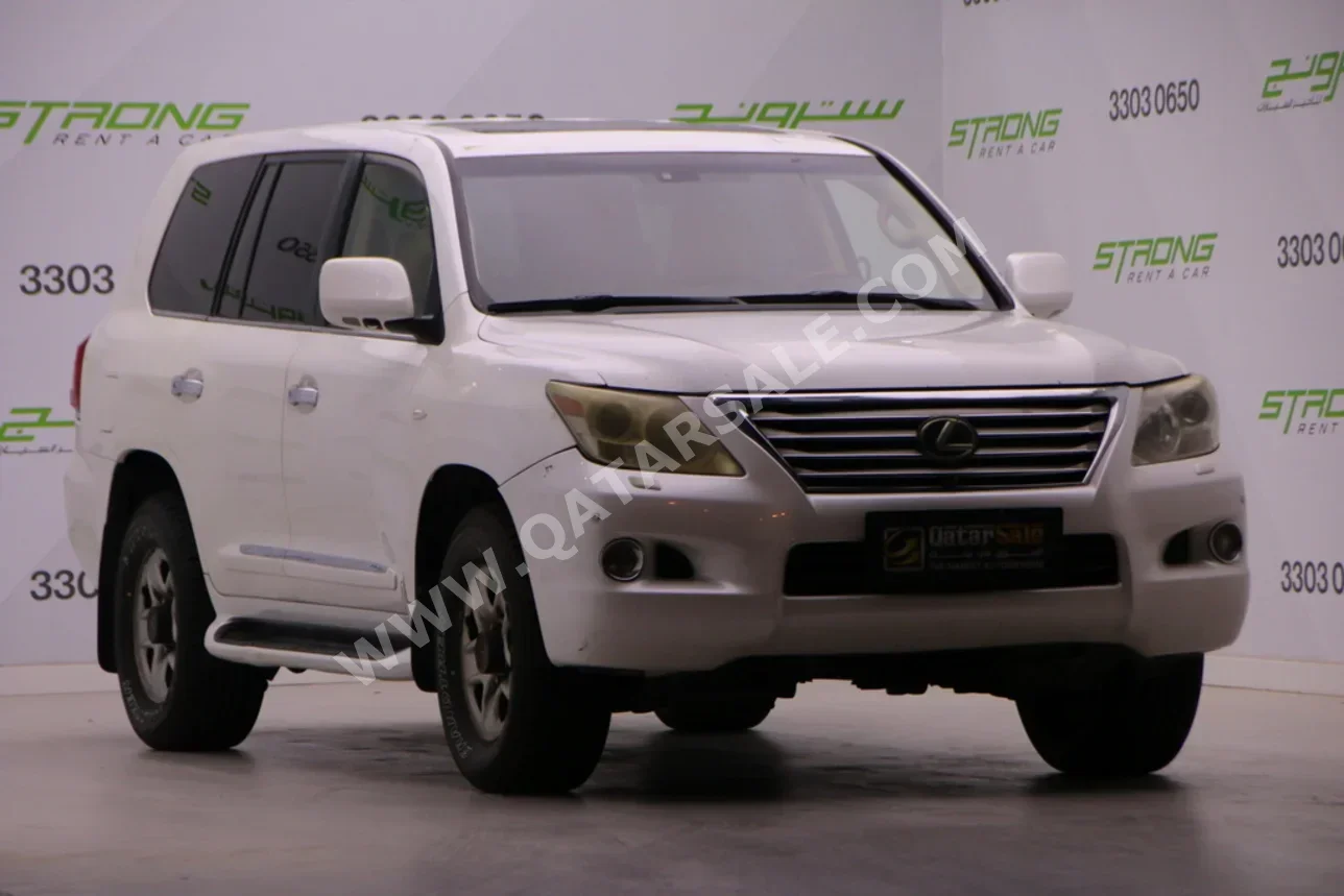 Lexus  LX  570  2008  Automatic  370,000 Km  8 Cylinder  Four Wheel Drive (4WD)  SUV  White