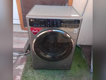 Washers & Dryers Sets LG /  10 Kg  Stainless Steel  Steam Washer  Steam Dryer  With Delivery  With Installation  Front Load Washer  Electric