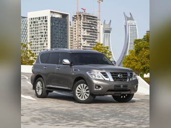 Nissan  Patrol  Platinum  2015  Automatic  13,455 Km  8 Cylinder  Four Wheel Drive (4WD)  SUV  Brown