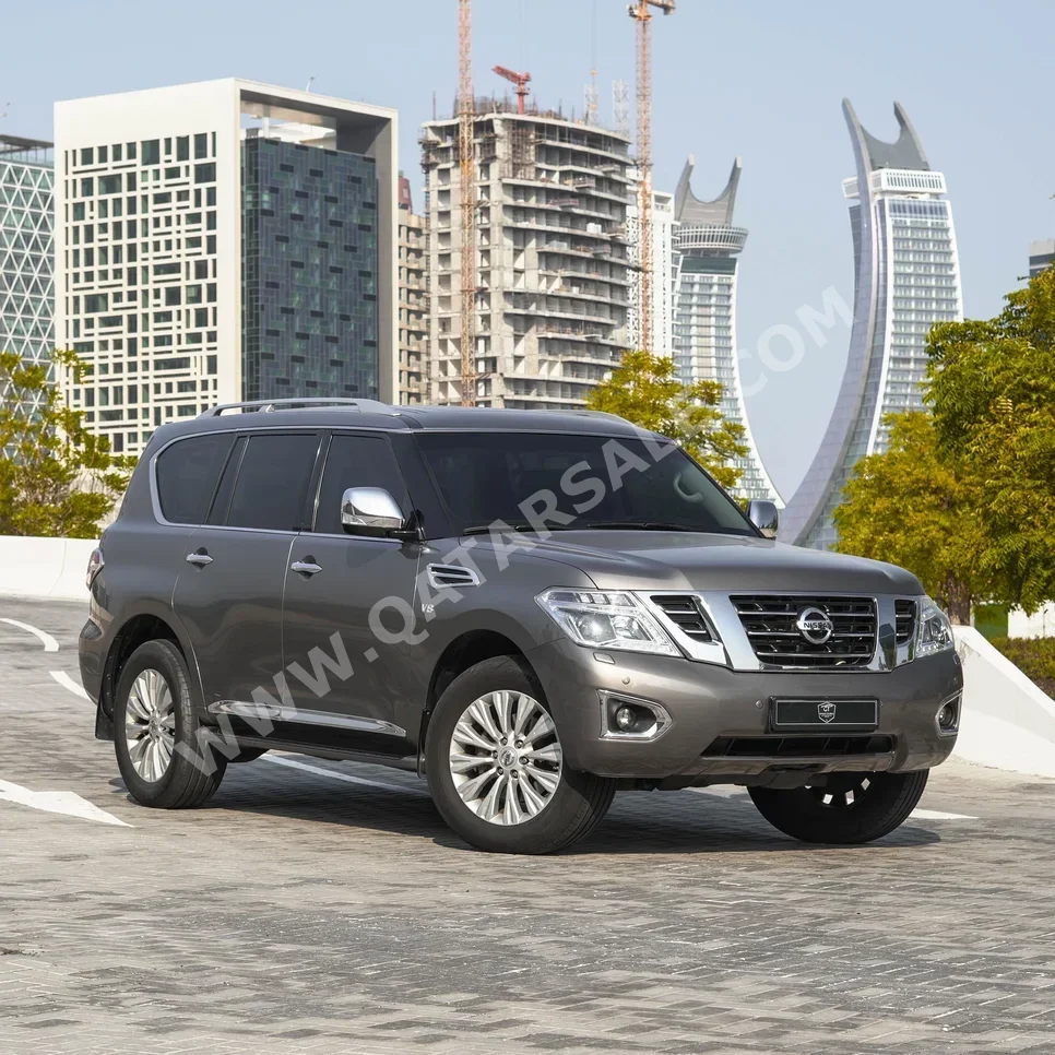 نيسان باترول بلاتنيوم 2015 اوتوماتيك 13,455 كم 8 سلندر دفع رباعي اس يو في بني