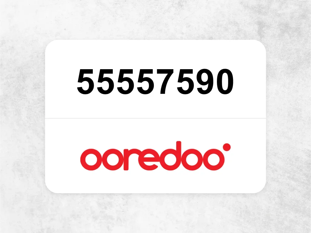 Ooredoo Mobile Phone  55557590