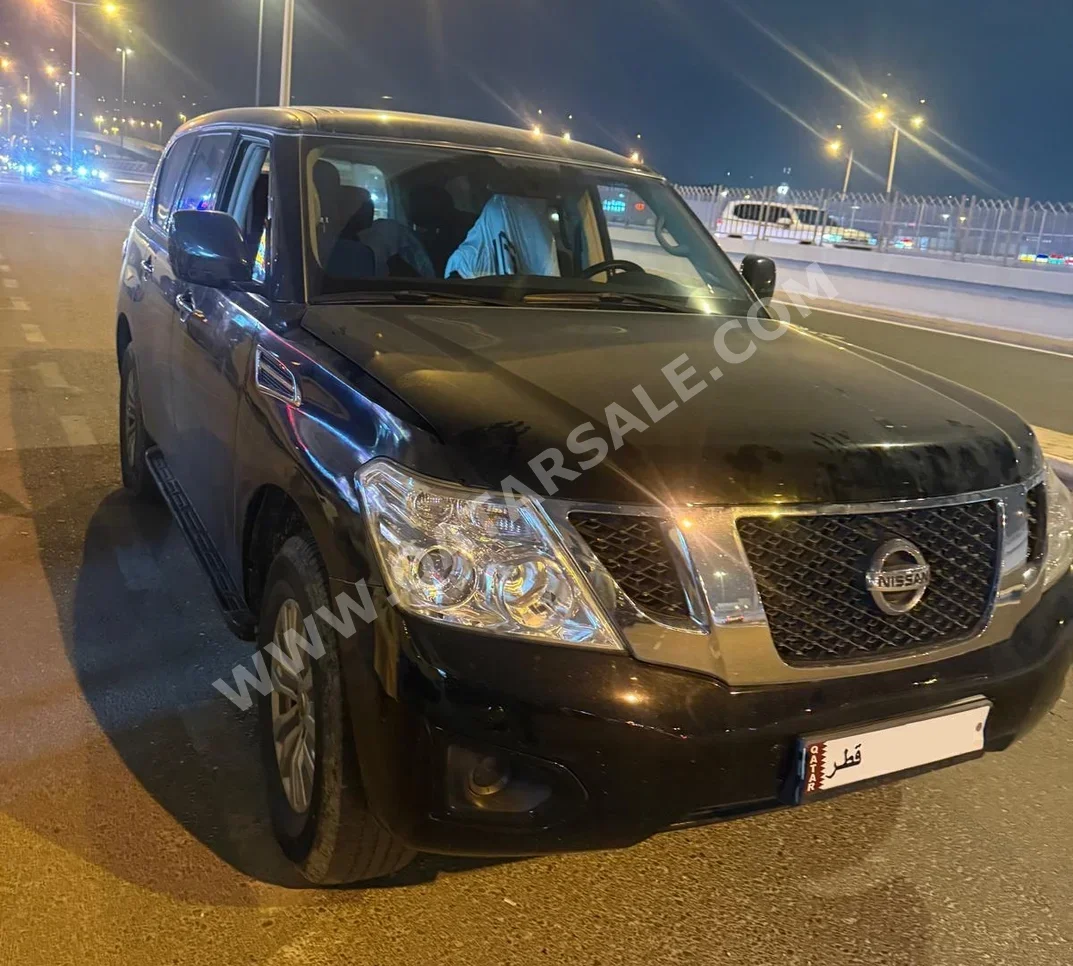 نيسان باترول أكس أي 2019 اوتوماتيك 212,000 كم 6 سلندر دفع رباعي اس يو في أسود