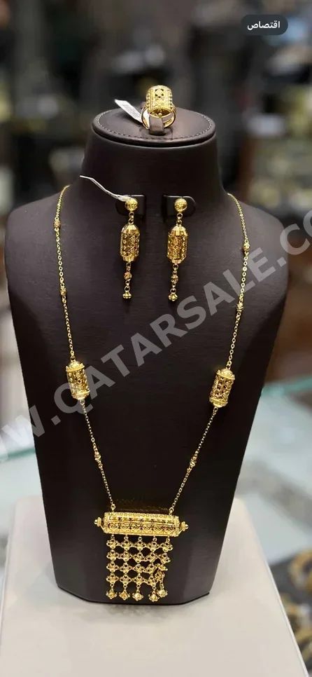 Gold Set  Bahrain  Woman  41.53 Gram  Band  Yellow Gold  21k