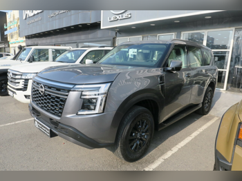 نيسان  باترول  اس اي  2026  اوتوماتيك  0 كم  6 سلندر  دفع رباعي  اس يو في  رمادي  تحت الضمان