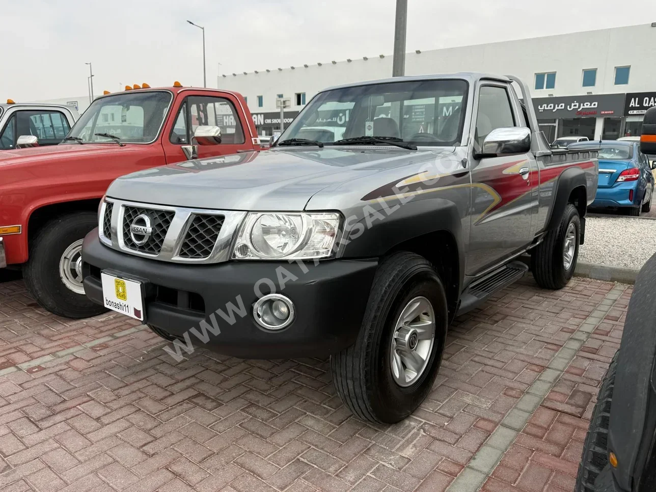 Nissan  Patrol  SGL  2016  Manual  150,000 Km  6 Cylinder  Four Wheel Drive (4WD)  Pick Up  Silver