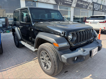Jeep  Wrangler  Sport  2024  Automatic  0 Km  6 Cylinder  Four Wheel Drive (4WD)  SUV  Black  With Warranty